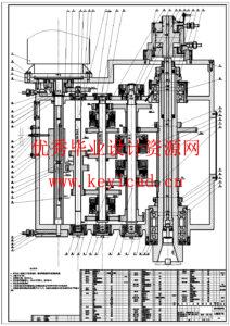 JCS-018立式加工中心主轴箱及进给系统设计(附Solidworks模型、CAD图纸) JCS-018立式加工中心主轴箱及进给系统设计(附Solidworks模型、CAD图纸)