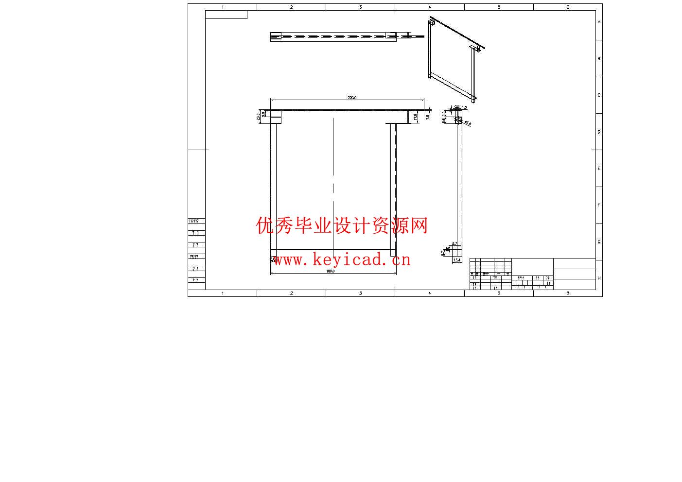 高速列车移门设计(附SolidWorks模型、CAD图纸) 高速列车移门设计(附SolidWorks模型、CAD图纸)