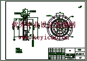 斜盘转动式液压柱塞泵的整体结构设计(SW+CAD+说明书) 斜盘转动式液压柱塞泵的整体结构设计(SW+CAD+说明书)