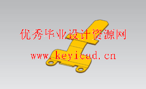 汽车弹片冲压工艺优化及模具设计研究(任务书、开题报告、外文翻译、冲压工艺卡、成绩评审表、说明书、三维模型、CAD图纸) 汽车弹片冲压工艺优化及模具设计研究(任务书、开题报告、外文翻译、冲压工艺卡、成绩评审表、说明书、三维模型、CAD图纸)