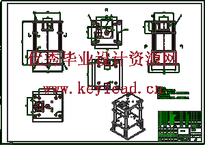 可变速度旋转腐蚀摩擦试验台的结构设计(SW+CAD+说明书) 可变速度旋转腐蚀摩擦试验台的结构设计(SW+CAD+说明书)