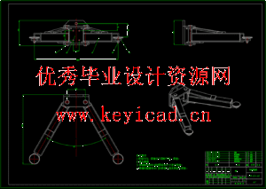 龙门式双柱举升机优化设计（SW+CAD+说明书）