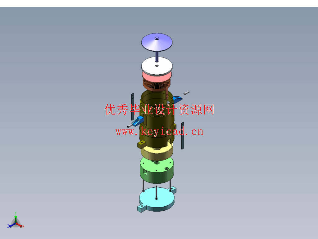 电磁铆枪设计(SW+CAD+说明书) 电磁铆枪设计(SW+CAD+说明书)