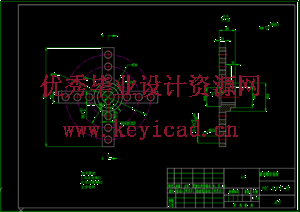 可变速度旋转腐蚀摩擦试验台的结构设计(SW+CAD+说明书) 可变速度旋转腐蚀摩擦试验台的结构设计(SW+CAD+说明书)