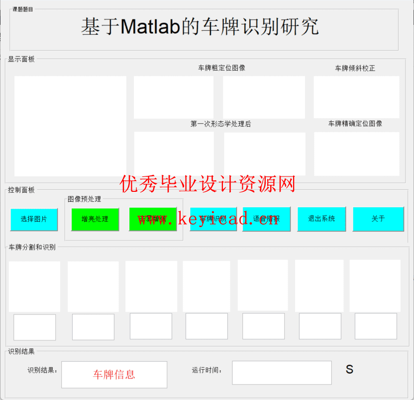 基于Matlab的车牌识别研究(开题+论文+外文翻译) 基于Matlab的车牌识别研究(开题+论文+外文翻译)