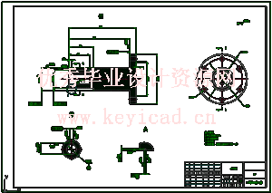 行走机器人机械腿部结构设计与分析（SW+CAD+说明书）