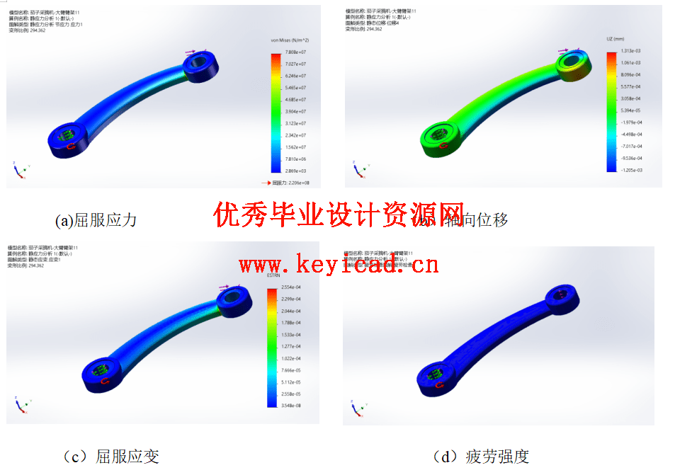 茄子采摘机器人设计与有限元分析(SW+CAD+说明书+有限元分析) 茄子采摘机器人设计与有限元分析(SW+CAD+说明书+有限元分析)