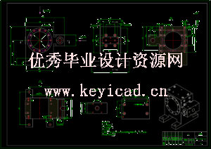 斜盘转动式液压柱塞泵的整体结构设计(SW+CAD+说明书) 斜盘转动式液压柱塞泵的整体结构设计(SW+CAD+说明书)