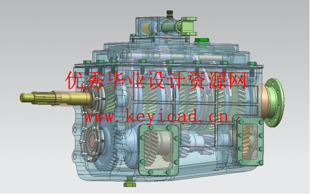 中型载货汽车6挡变速器设计(UG+CAD+说明书) 中型载货汽车6挡变速器设计(UG+CAD+说明书)