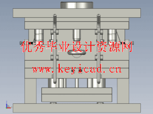 漱口杯注塑抽芯模设计（附PROE模型、CAD图纸、说明书）