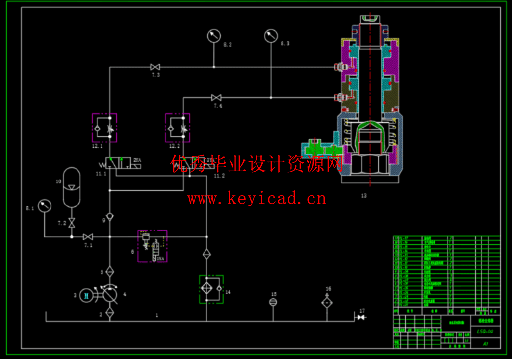 液压螺栓拉伸器设计（CAD+SW+说明书）