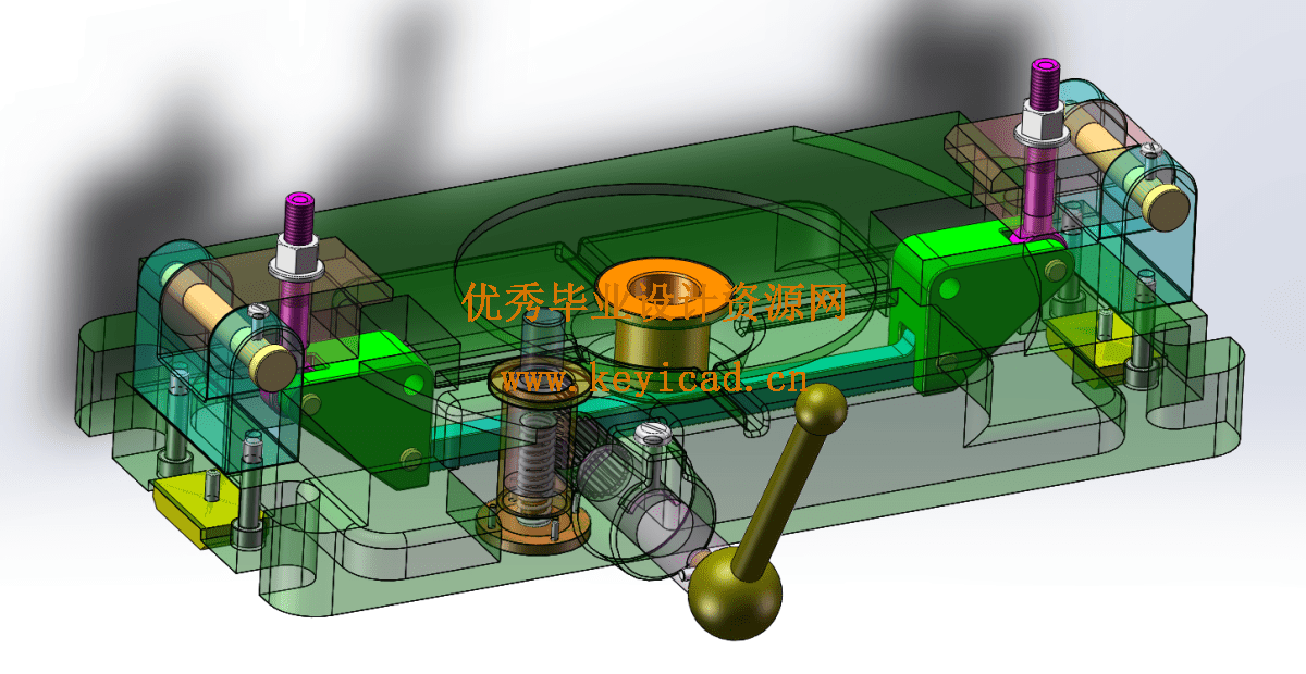 离合器齿轮五槽铣夹具设计(二维工程图+SW2016+说明书) 离合器齿轮五槽铣夹具设计(二维工程图+SW2016+说明书)