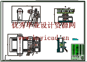 轧辊抛光机（CAD+SW+说明书）