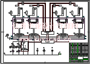 水舞台同步起升液压系统设计（CAD+SW+设计计算）