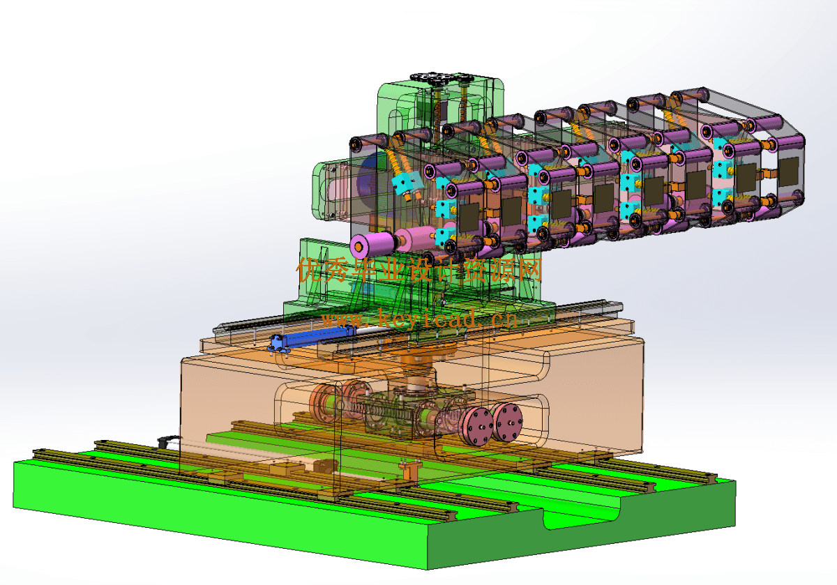 轧辊抛光机(CAD+SW+说明书) 轧辊抛光机(CAD+SW+说明书)