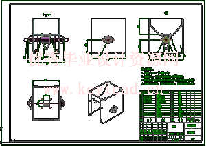 气吸式玉米精密播种施肥机（CAD+SW+说明书）