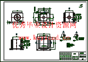旋耕机侧齿轮箱（CAD+SW+说明书）