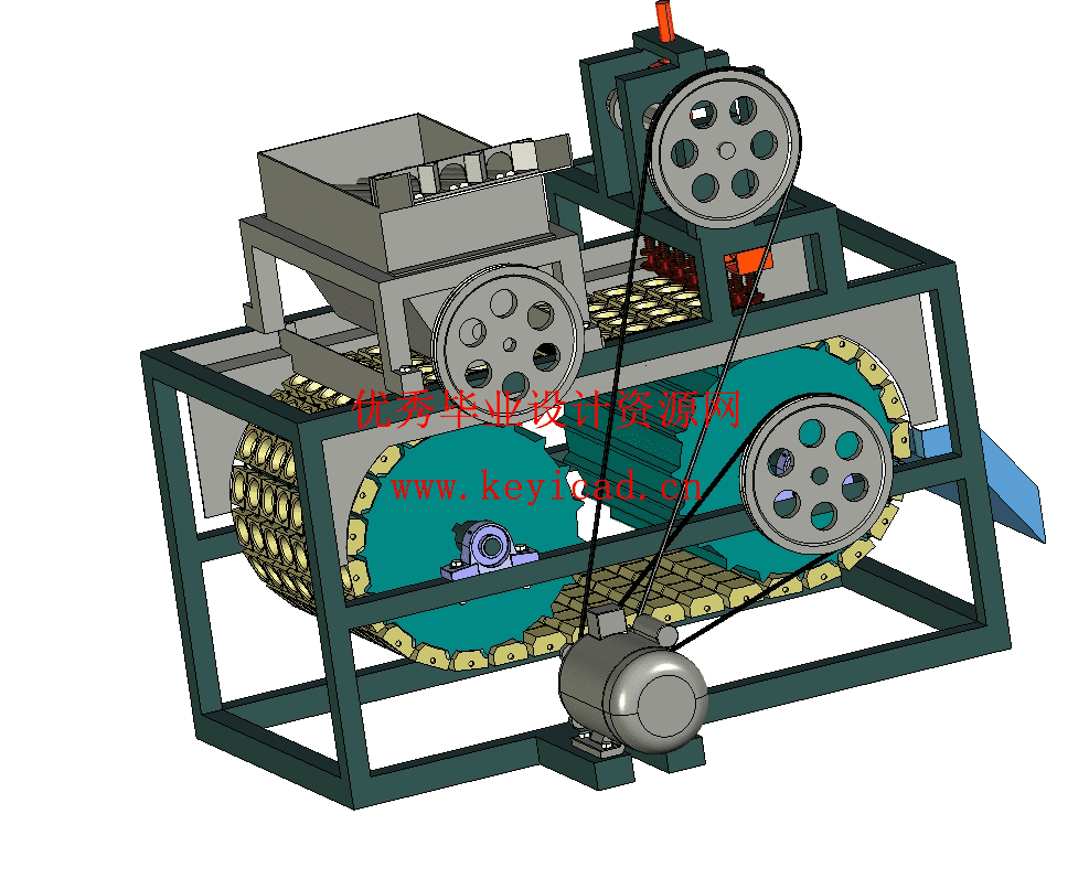 夏威夷果破壳机设计(CREO+CAD+说明书) 夏威夷果破壳机设计(CREO+CAD+说明书)