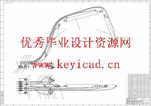 挖掘机液压系统（CAD+SW+计算）