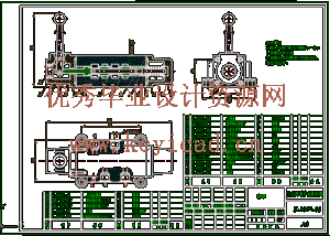 三位四通手动换向阀（CAD+SW+说明书）
