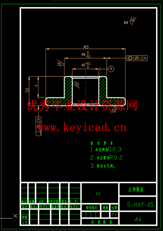 三位四通手动换向阀（CAD+SW+说明书）