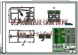 轧辊抛光机（CAD+SW+说明书）
