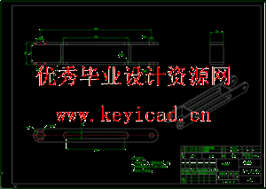 五自由度液压机械手结构设计（SW+CAD+说明书）