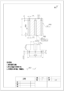 变压器硅钢片落料冲孔倒装复合模设计（CAD图+CREO三维+说明书）
