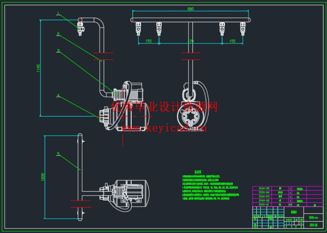 一种食堂用自动分类洗碗机构设计（SW+CAD+说明书）