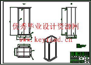 基于Solidworks的煤炭提升机设计与建模（SW+CAD+说明书）