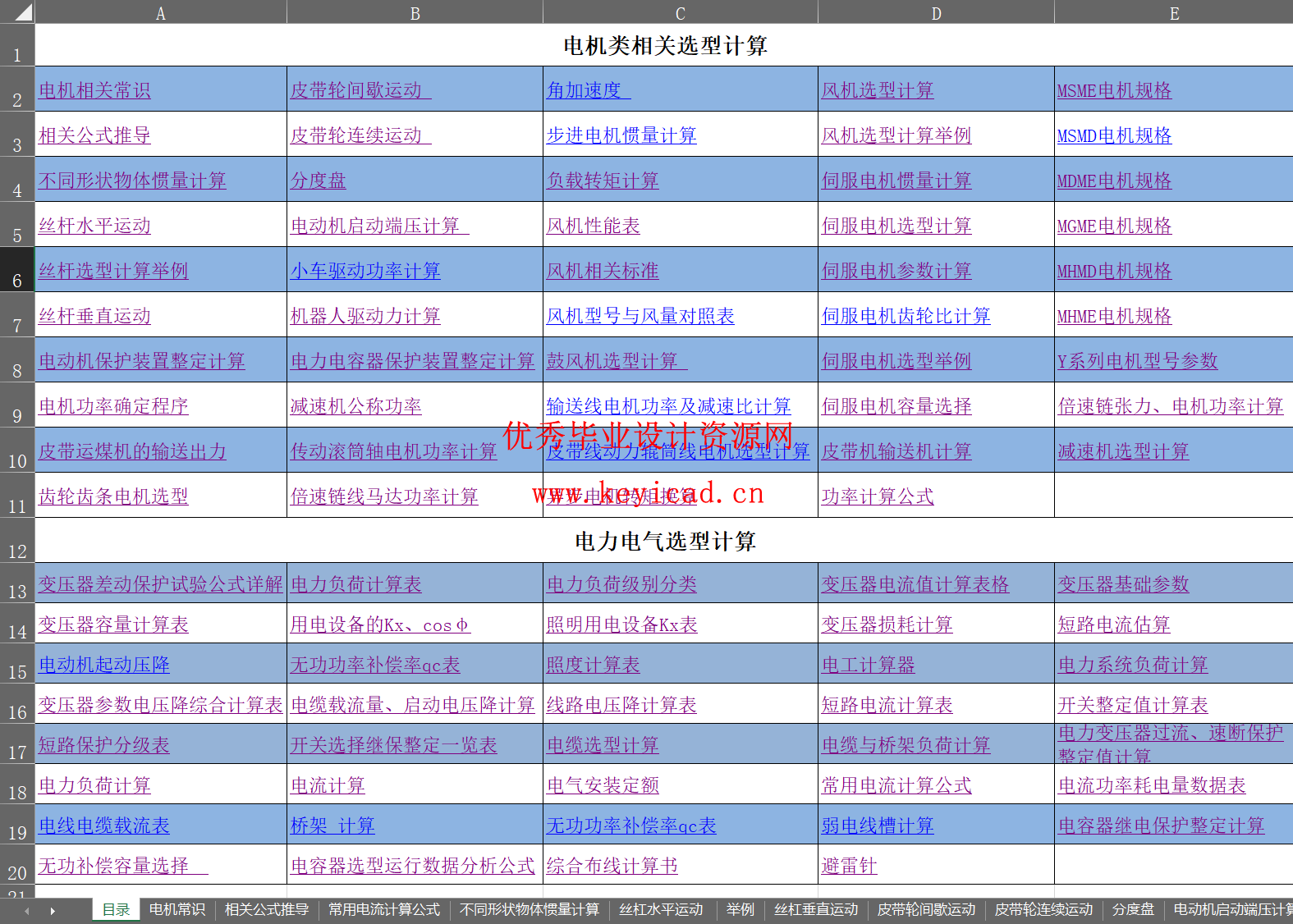 告别 “算错改、改了错”！这款电机电力电气计算表，工程师人手一份