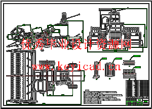 芦苇收割收获机设计（SW+CAD+说明书）