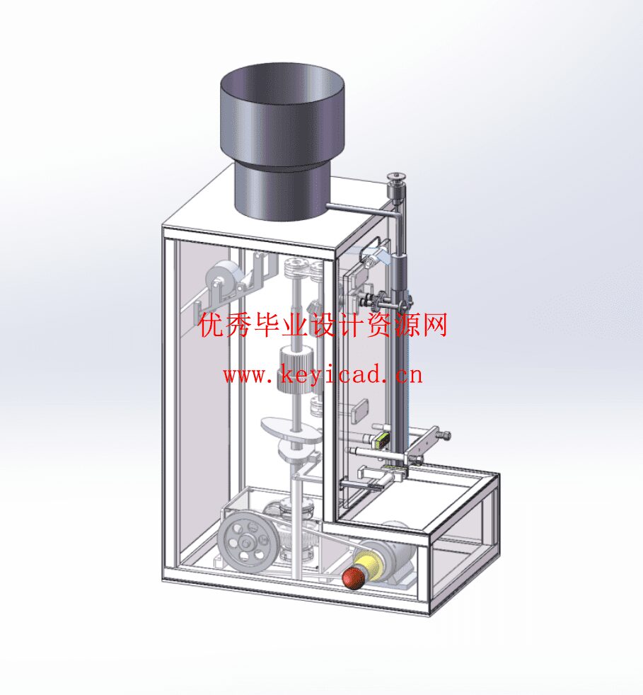 三角包装袋形式的液体立式成型-充填-封口包装机设计(SW+CAD+说明书) 三角包装袋形式的液体立式成型-充填-封口包装机设计(SW+CAD+说明书)