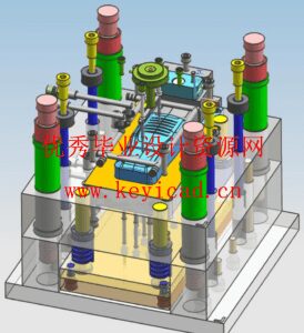 对讲机外壳注塑模具设计与型腔仿真加工（UG+CAD+说明书）