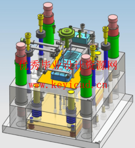 对讲机外壳注塑模具设计与型腔仿真加工（UG+CAD+说明书）