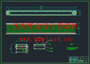 一种食堂用自动分类洗碗机构设计（SW+CAD+说明书）