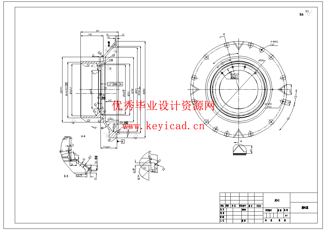 小型圆锥式破碎机设计(SW+CAD+说明书+开题+中期)