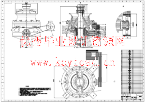 小型圆锥式破碎机设计(SW+CAD+说明书+开题+中期)