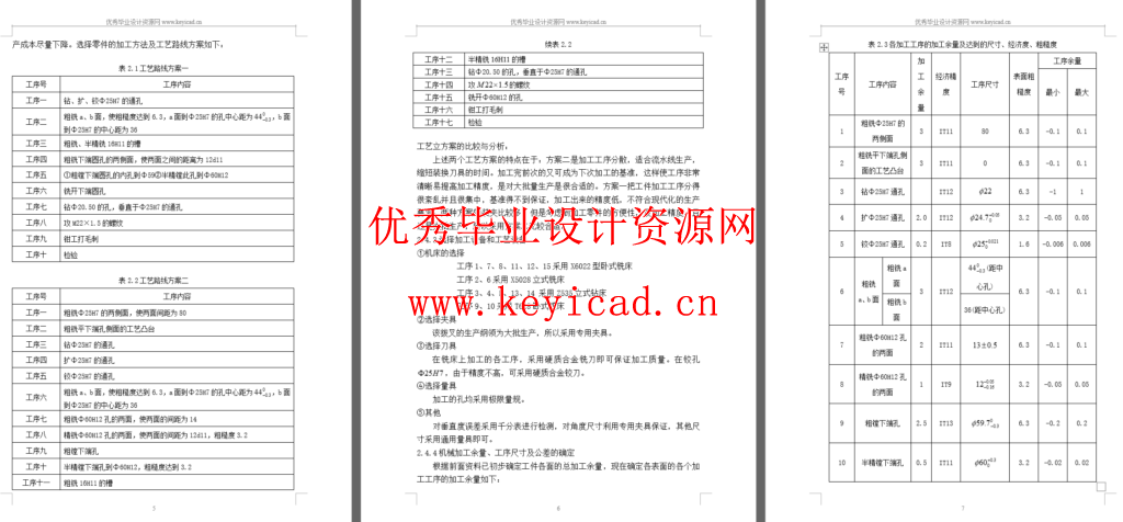 004JX车床变速箱中拔叉及专用夹具设计（CAD+说明书）