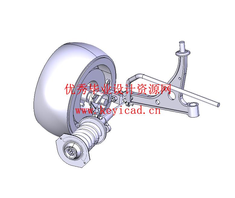大众高尔夫轿车前麦弗逊式悬架的设计(CatiaV5R19带参+SW+CAD+说明书) 大众高尔夫轿车前麦弗逊式悬架的设计(CatiaV5R19带参+SW+CAD+说明书)
