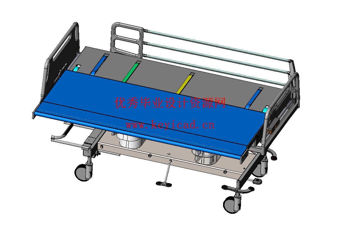 医用转运床结构设计(SW+CAD+说明书+开题+文献综述+外文翻译) 医用转运床结构设计(SW+CAD+说明书+开题+文献综述+外文翻译)