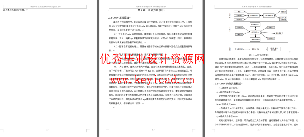 AGV智能车设计(SW+CAD+说明书+外文翻译+开题报告)