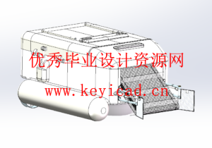 水面清理机器人的结构设计（SolidWorks模型、CAD图纸、开题报告、答辩PPT）