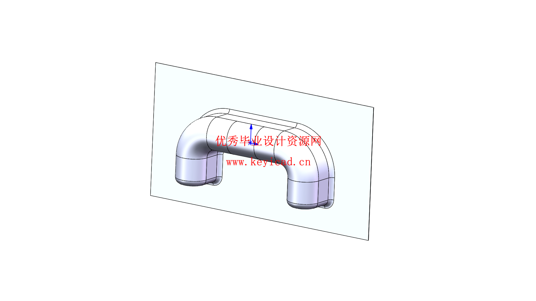 汽车发动机进气管切边模具设计（附开题报告、SolidWorks模型、CAD图纸、答辩PPT）