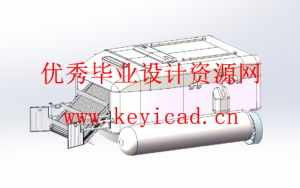 水面清理机器人的结构设计（SolidWorks模型、CAD图纸、开题报告、答辩PPT）