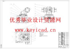 风电叶片根部内圆打磨机（附SolidWorks模型、CAD图纸）