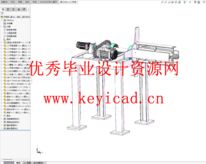 开卷机设计（附SolidWorks模型、CAD图纸）