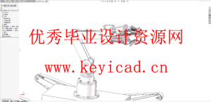 多地形自适应履带机器人设计（附SolidWorks模型、CAD图纸、开题报告）