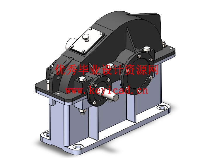 圆柱齿轮减速器优化设计（附SolidWorks模型、CAD图纸、ANSYS分析）