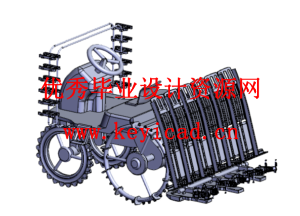 水稻插秧施肥机设计（附SolidWorks模型、CAD图纸、）